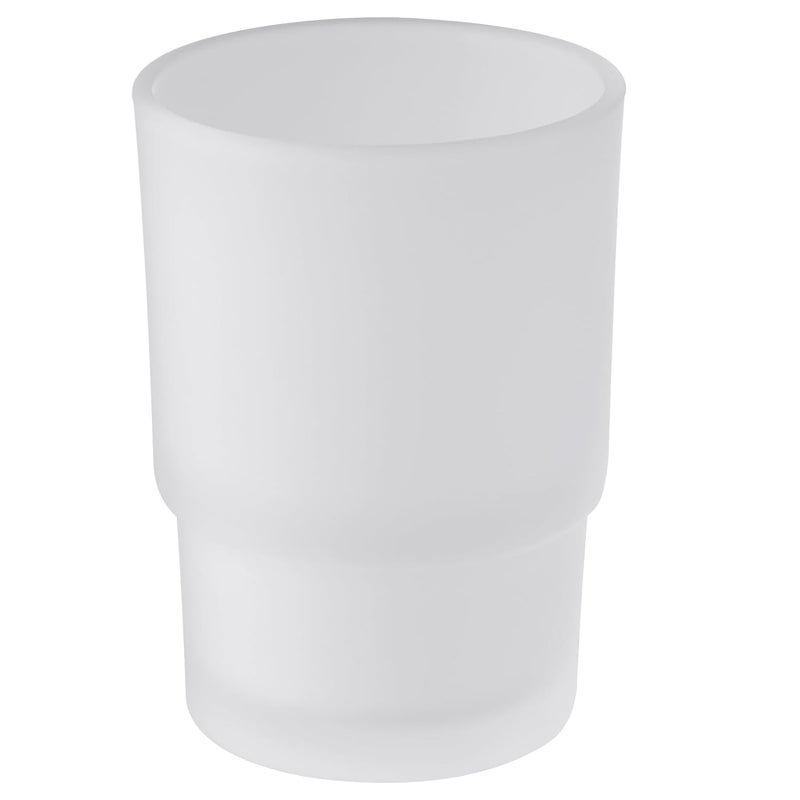 JAGGER JAG259 Decent Glass Frosted Glass Toothbrush Holder Replacement Glass for Washroom, Simply Place Where Want, No Need to Screw/Fitting (1) - Image 1