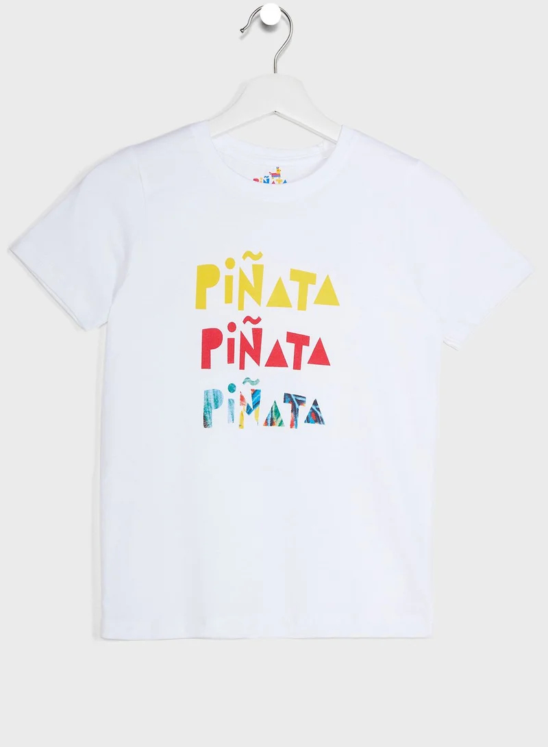 Pinata Logo Solid T-Shirts Pack Of 3