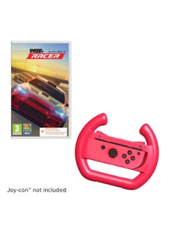 XBITE Nintendo Switch Super Street Racer Game Bundle with Steering Accessory and Taunt Cards  - Image 3