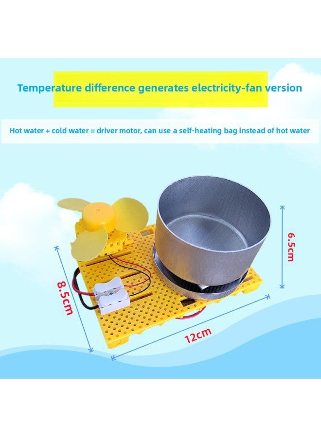 Thermoelectric Generator Science And Technology Festival Small Invention Handicraft Class Homework Small Table Lamp Semiconductor Cooling Film Experiment-Specification:(temperature Difference Power  - Image 1
