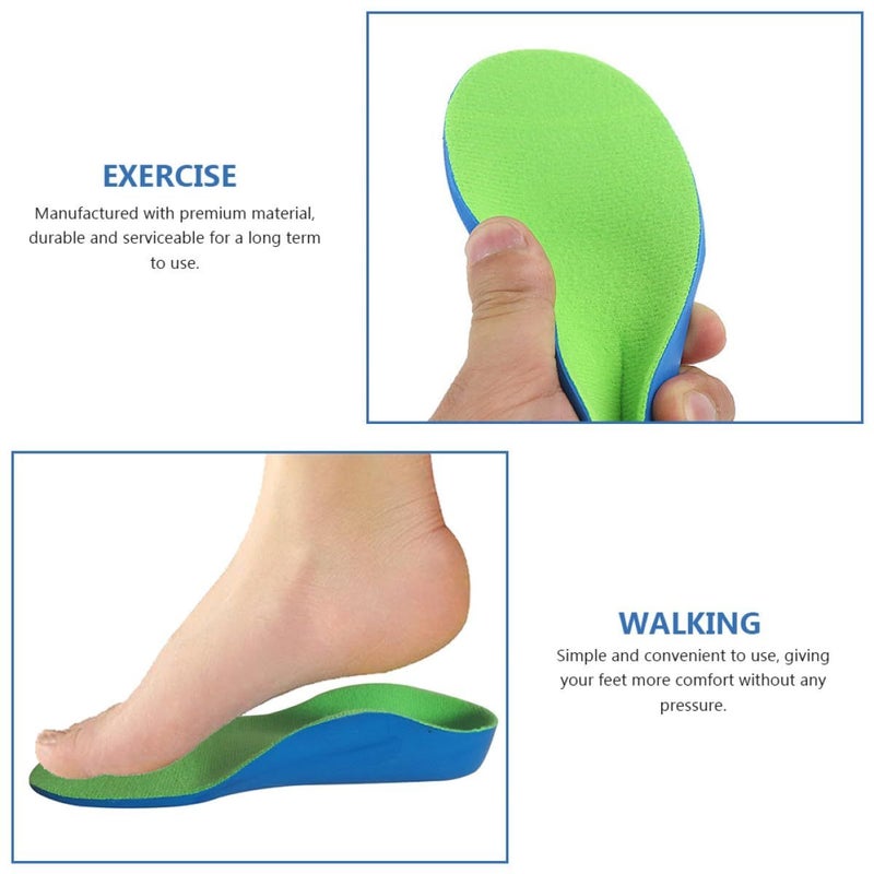 Flat Feet Arch Support Insoles For Boys 16cm Anti Skid Foot Care Correction Inserts - Image 5