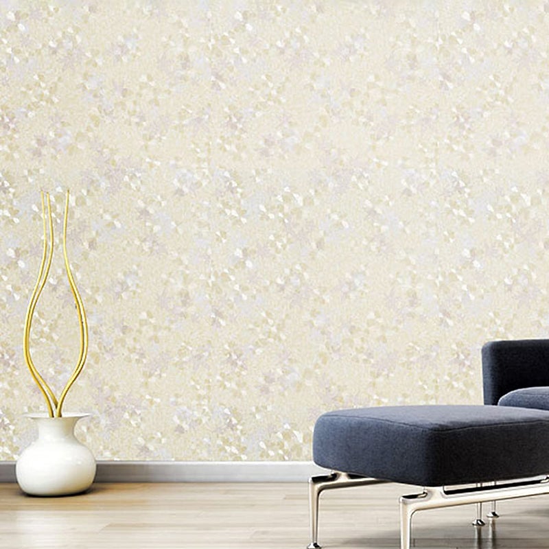 wolpin Wall Stickers Wallpaper Self Adhesive Maple Leaves (45 x 600 cm) Extra Large DIY Peel and Stick, Beige - Image 2