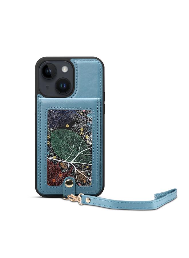 The Bros Case For iPhone 15 Plus Star Series Lanyard Holder Card Slot Phone Case