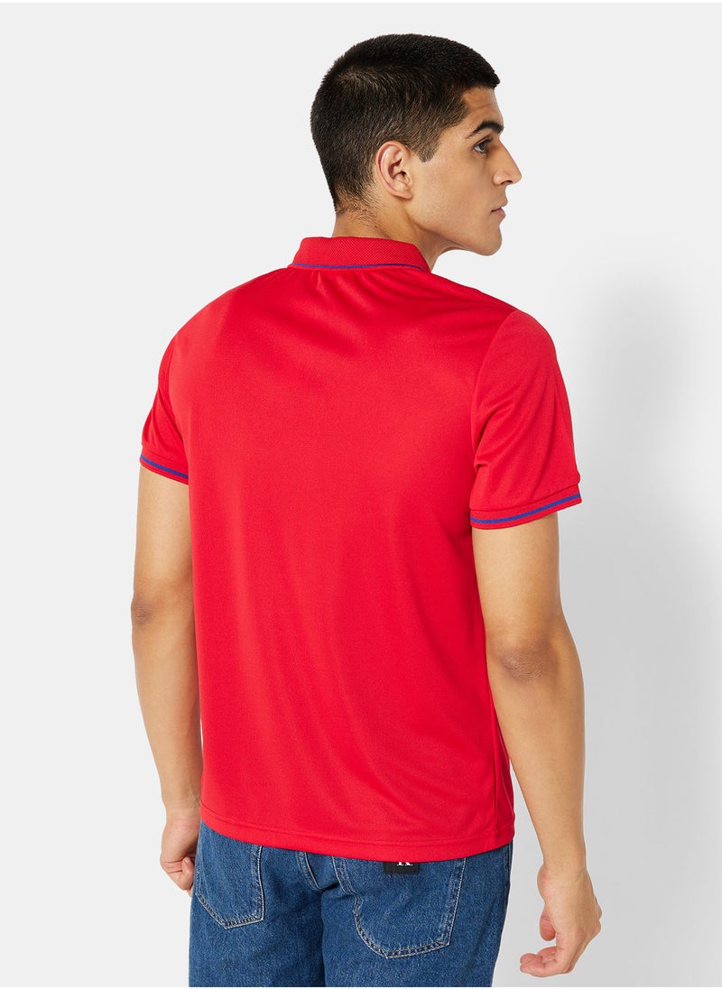 STYLISTPARK - Basic Collared Pique Polo - Image 1