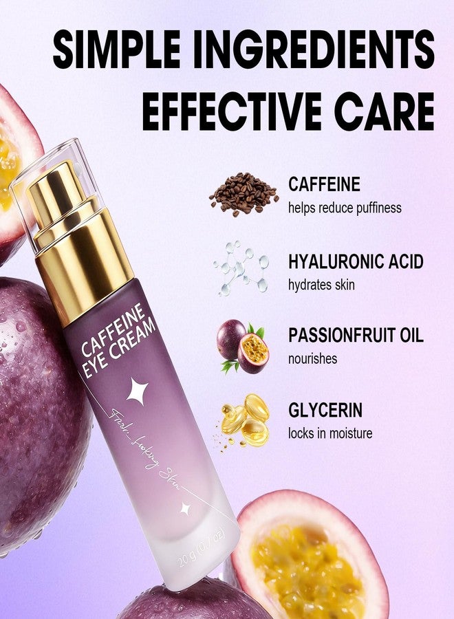 Bmrewax Caffeine Eye Cream with Hyaluronic Acid - Image 4