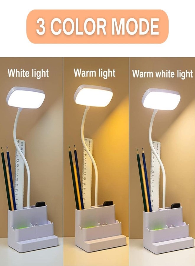 ascension LED Desk Lamp for Students Portable Night Lamp with Warm & Cool Light Energy Saving Flexible Neck USB Rechargeable Decorative Item for Gifting Children Nursery Bedroom Home Decor(Assorted) - Image 2