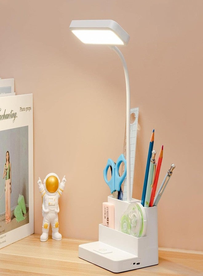 ascension LED Desk Lamp for Students Portable Night Lamp with Warm & Cool Light Energy Saving Flexible Neck USB Rechargeable Decorative Item for Gifting Children Nursery Bedroom Home Decor(Assorted) - Image 1