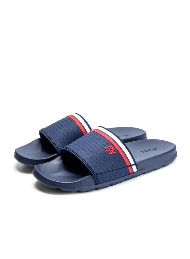 Puca Slider for Men Durable and Light Weight With Maximum Grip Men's Slippers | Slider003 Navy - Image 2