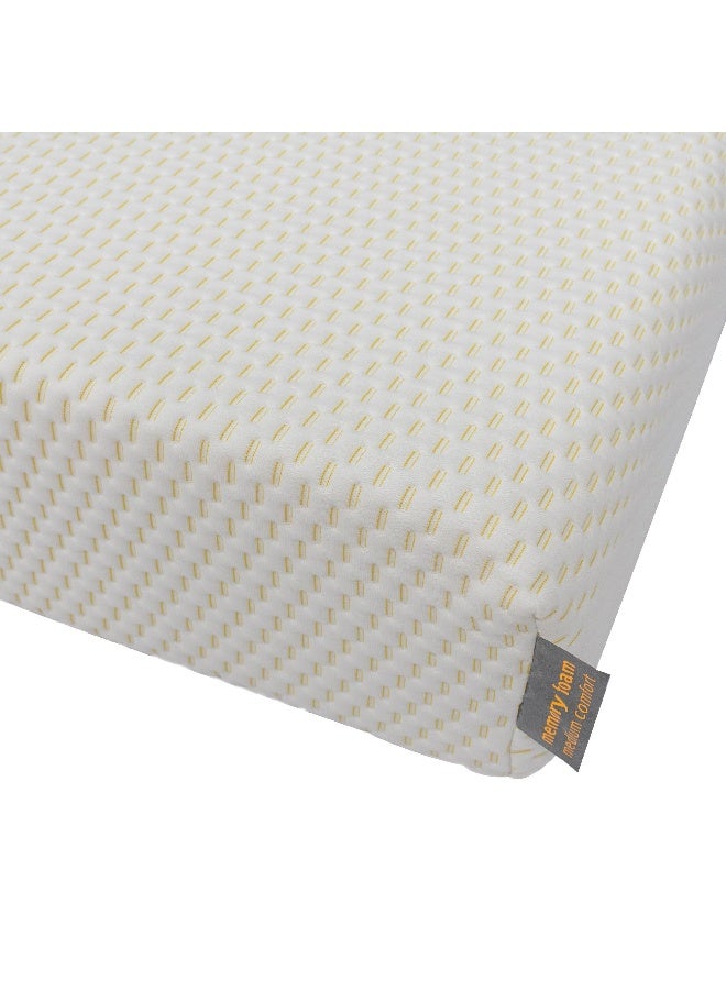 Silentnight Studio Mattress - Memory Foam | Medium-Soft Comfort | Non-Spring Mattress | One Sided Mattress | Memory Foam | Single Size (90x200x20cm) | 30 Nights Trial |5 Years Guarantee - Image 1