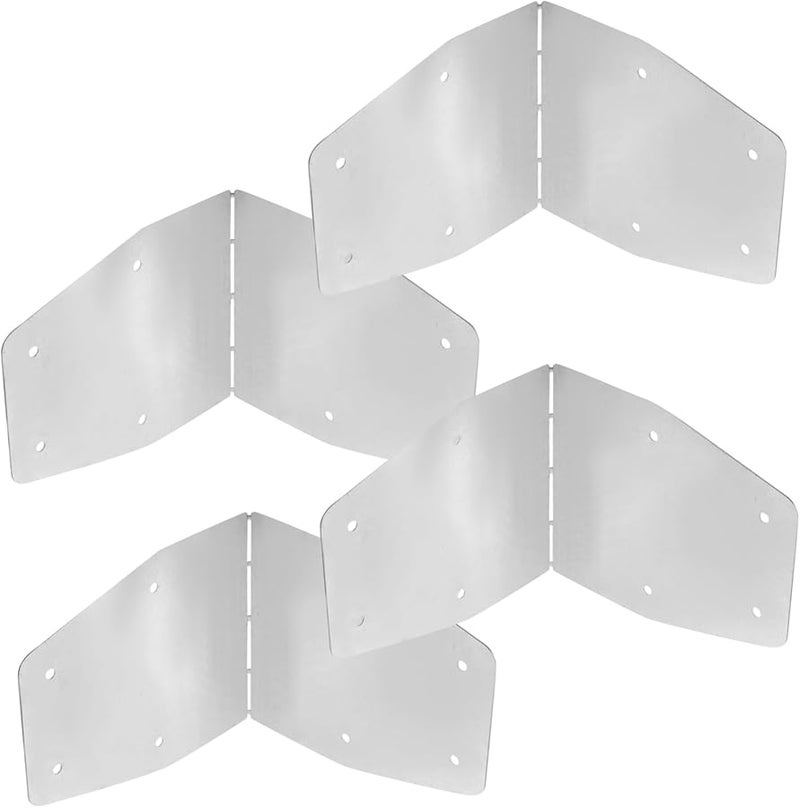 Heavy Duty Metal Garden Bed Corner Bracket Connectors 4 Pack For Raised Beds Furniture - Image 2