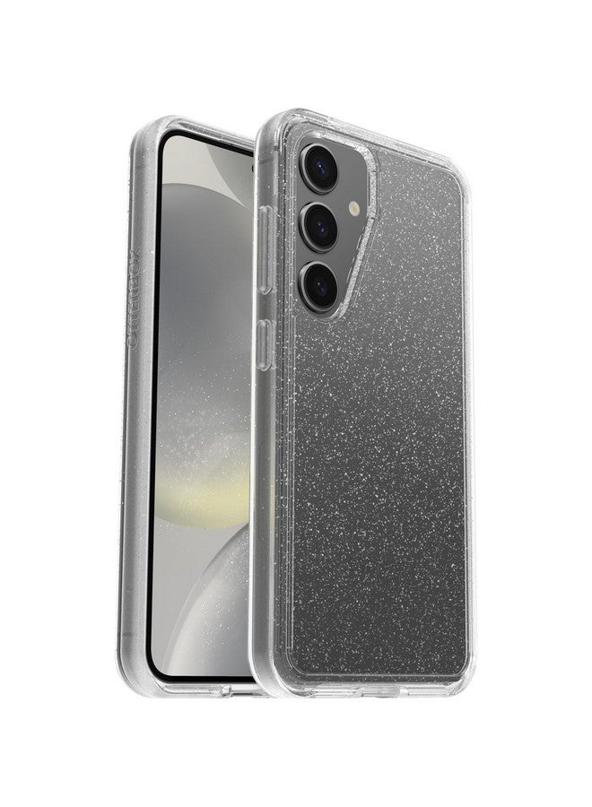 أوتربوكس جراب شفاف من سلسلة OtterBox Symmetry لهاتف Samsung Galaxy S24 - Stardust (شفاف/لامع)، فائق النحافة، متوافق مع الشحن اللاسلكي، حواف مرتفعة لحماية الكاميرا والشاشة - Image 4