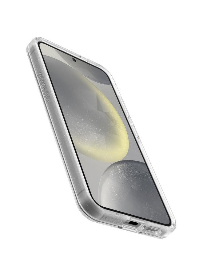 أوتربوكس جراب شفاف من سلسلة OtterBox Symmetry لهاتف Samsung Galaxy S24 - Stardust (شفاف/لامع)، فائق النحافة، متوافق مع الشحن اللاسلكي، حواف مرتفعة لحماية الكاميرا والشاشة - Image 2