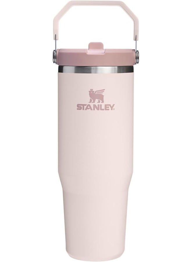 Stanley Rose Quartz Insulated Flask Durable Keeps Drinks Hot or Cold Perfect for Daily Adventures - Image 1