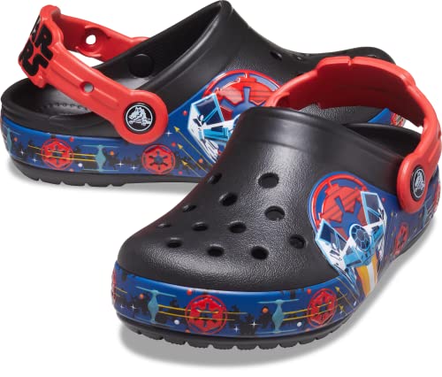 Crocs Kids’ Star Wars Light Up Clog | Light Up Shoes, Black, 3 Little Kid - Image 2