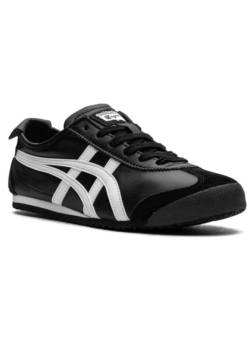 Onitsuka Tiger Mexico 66 Colorblock Sneakers Black/White – Unisex Retro-Inspired Casual Shoes | Lightweight, Breathable & Comfortable Everyday Footwear - Image 2