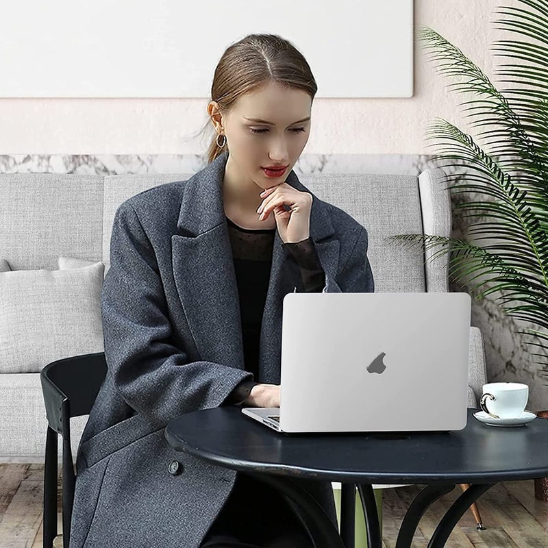 MOCA Case Compatible with MacBook Pro 16 inch Case 2024-2021 M4 M3 M2 M1 Pro/Max with Touch ID A3403 A3186 A2991 A2780 A2485, Hard Shell Cover Case (Smoky Clear) - Image 4