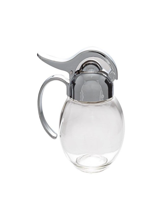 Millvado Syrup Dispenser, Restaurant Style Glass Honey or Maple Syrup Dispenser,10 Ounces, Dishwasher Safe - Image 1