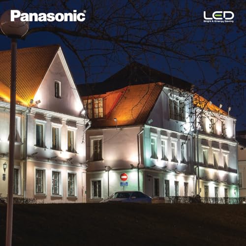 Panasonic Polycarbonate 30 Watt Outdoor Waterproof Flood Light,Fire Retardant Grade LED Flood Light for Outdoor Lighting,Area Lighting,Boundaries Area,Parks & Sports Ground,(Cool White,PFLM24307-4) - Image 4
