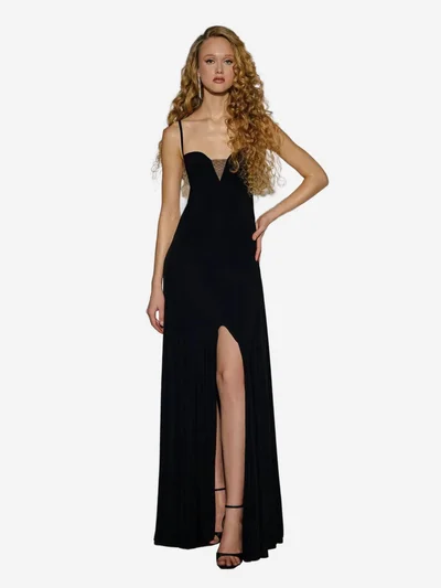 HICCUP V-Neck Maxi Dress with Slit