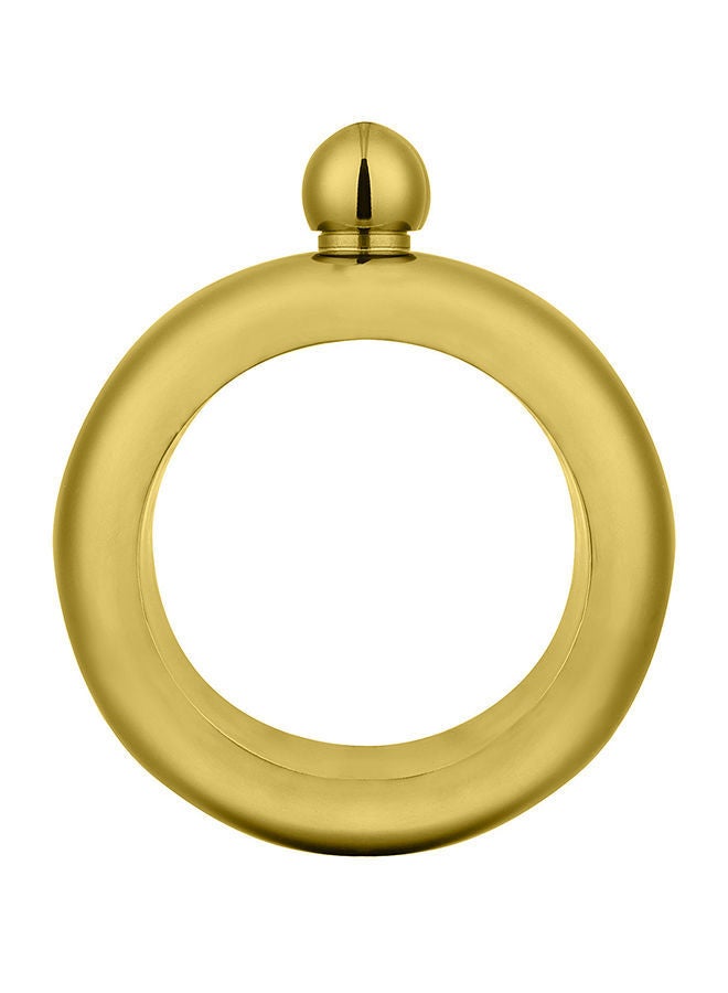 NIBEMINENT Portable Bracelet Stainless Steel Bangle Wine Pot Flask Gold 12x4x12centimeter