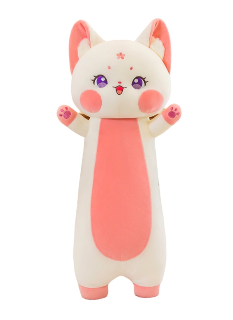 Generic 65 CM Cute Fox Plush Toy Soft Stuffed Cartoon Animal Doll For Girls And Boys All Ages Gift（White）  - Image 1