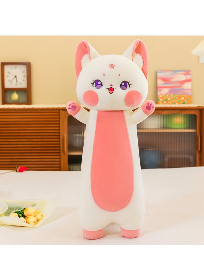 Generic 65 CM Cute Fox Plush Toy Soft Stuffed Cartoon Animal Doll For Girls And Boys All Ages Gift（White）  - Image 3