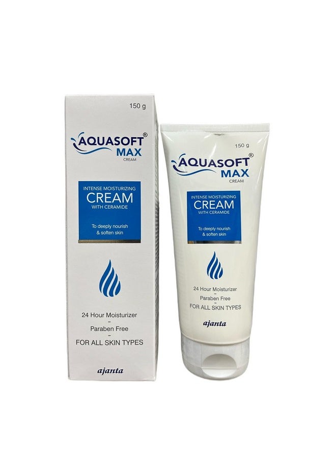 BREEMETIC New Aqua soft Max intensive Moisturising Cream, for All Skin type (150gm)  - Image 1