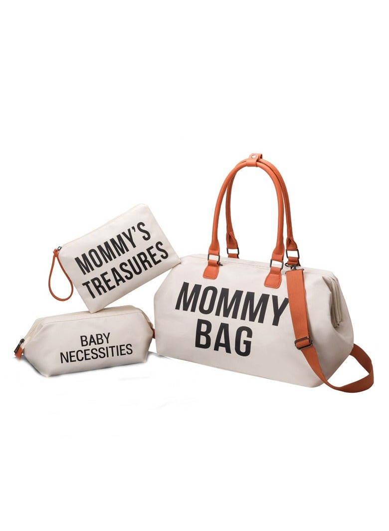 MIXDE Diaper Bag Tote, Mommy Bag For Hospital, Large Capacity