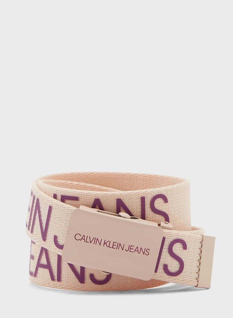 Calvin Klein Jeans Infant Canvas Logo Belt
