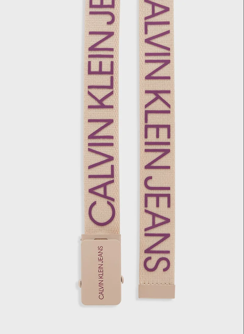 Calvin Klein Jeans Infant Canvas Logo Belt