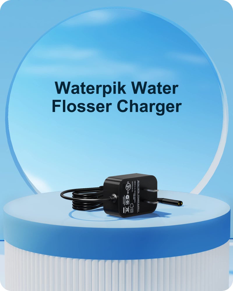 VHBW for Waterpik Replacement Charger, Compatible with Waterpik WP360 WP360W WP462 WP462W WP450 WP450W Water flosser Power Cord - Image 2