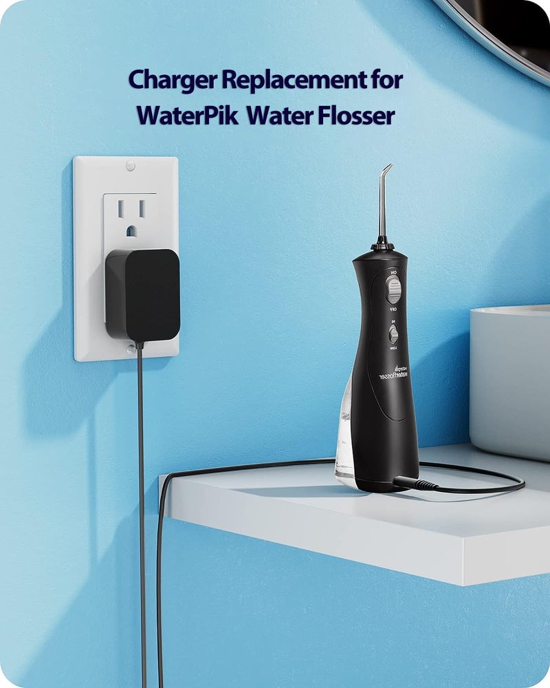 VHBW for Waterpik Replacement Charger, Compatible with Waterpik WP360 WP360W WP462 WP462W WP450 WP450W Water flosser Power Cord - Image 5