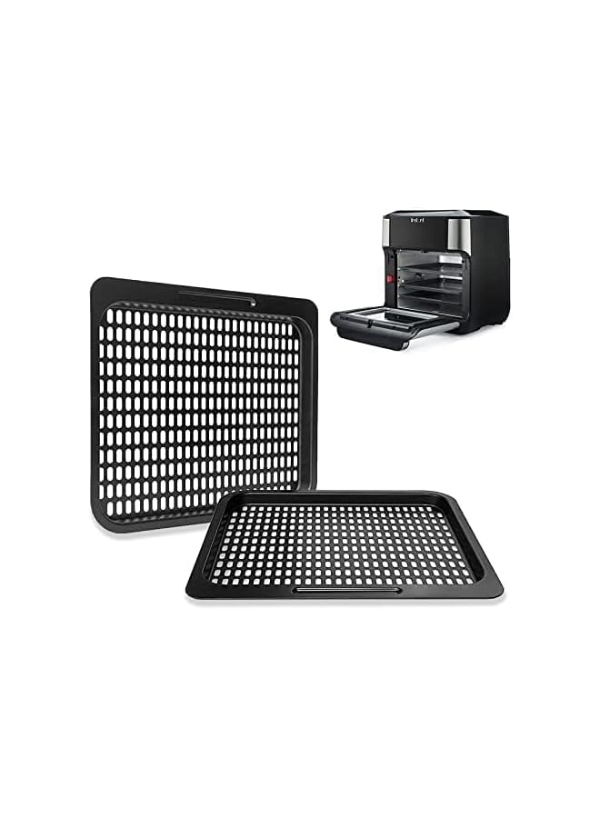 Raxoom Pcs Cooking Tray Replacement for Instant Vortex, Innsky, Chefman and other Air Fryer Oven, Removable Mesh Cooking Rack for Air Fryer Accessories，Mesh Cooking Rack Air Fryer Accessories - Image 1