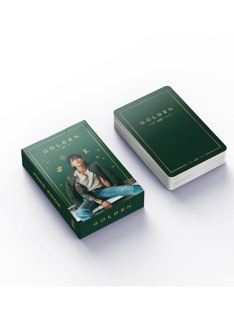 بطاقات جونغكوك-الذهبية-لومو الجديدة 55 قطعة - Image 4