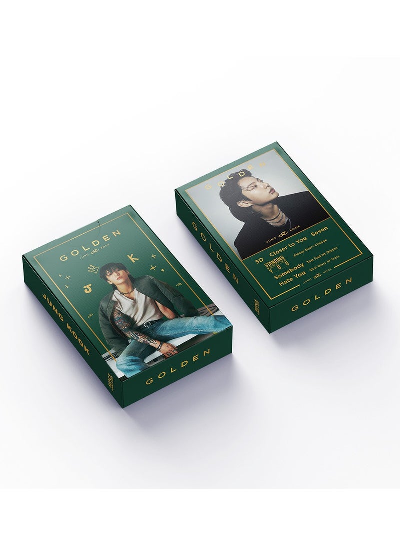 بطاقات جونغكوك-الذهبية-لومو الجديدة 55 قطعة - Image 5