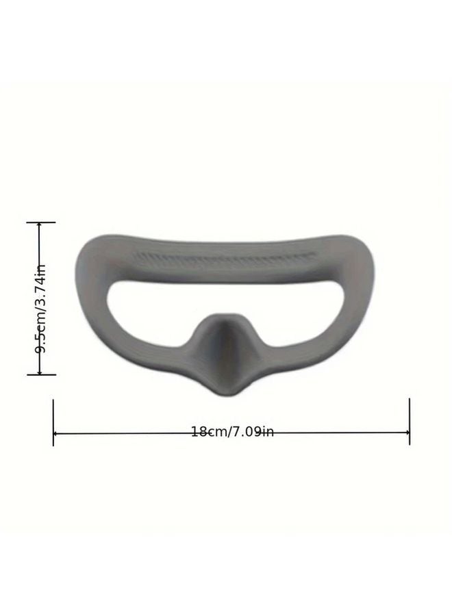 Black Eye Cover Protective Case Anti Slip Accessories for DJI Avata Goggles 2 - Image 3