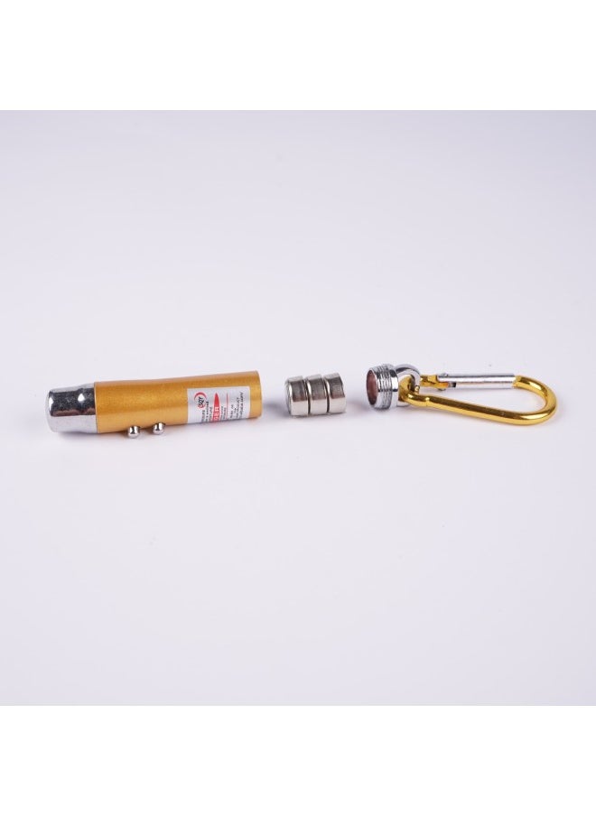Generic - Multi-function Laser Pointer Three-in-one Mini Gift Money Detector LED Portable Anti-counterfeiting Detection UV Lamp Boxed-Color:Blue - Image 1