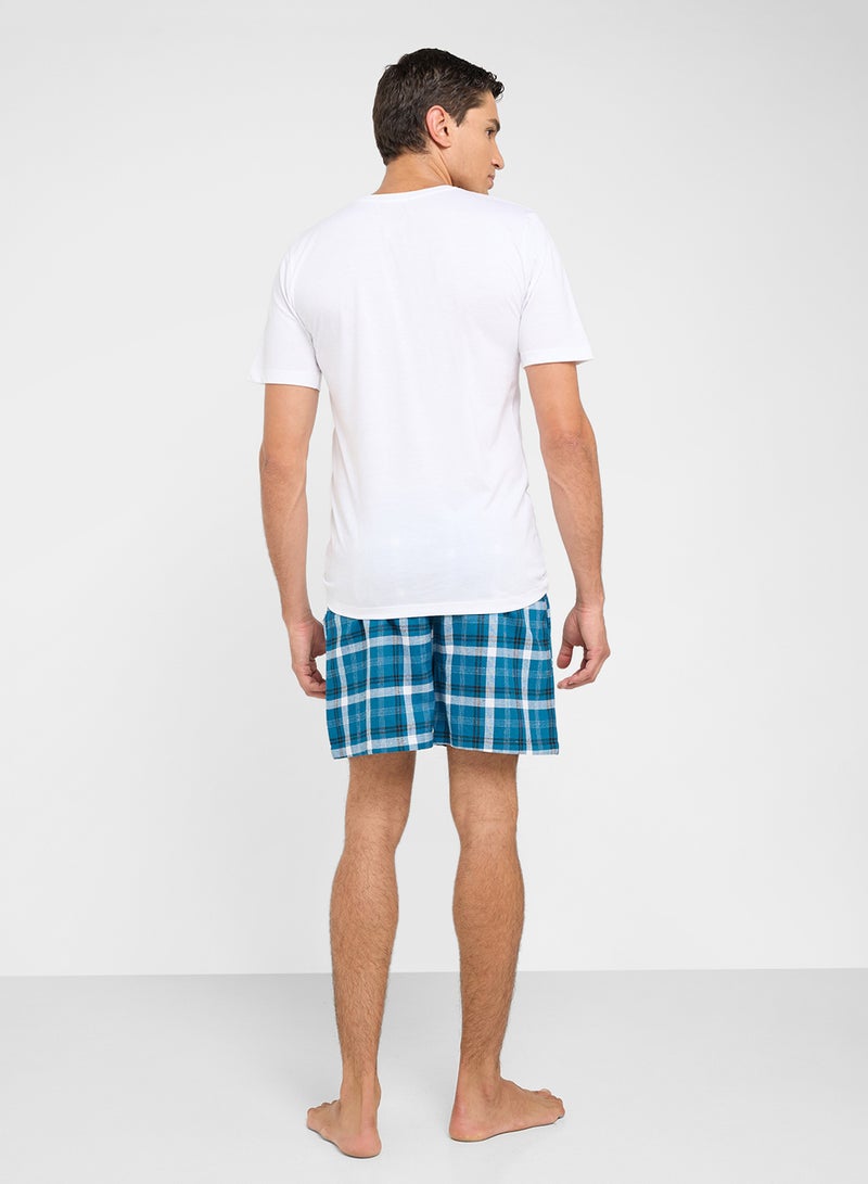Seventy Five Nightwear T-Shirt & Shorts Sets  - Image 2