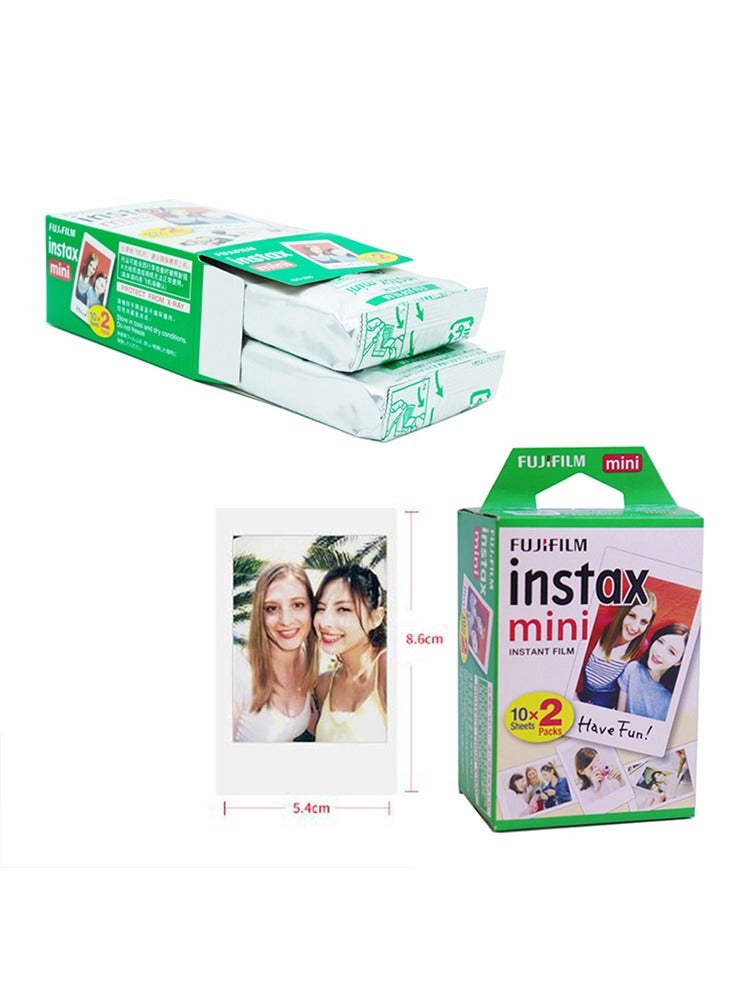 FUJIFILM 20-Sheet Instax Film Photo Paper Instant Mini Film - Image 2