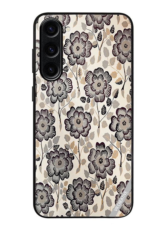 VR CREATIVE Protective Case Cover For Samsung Galaxy S23 FE Floral1 Design Multicolour - Image 1
