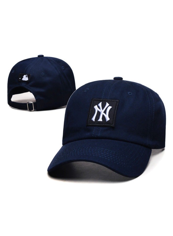 نيو ايرا New Era MLB New York Yankees sun hat, mesh hat, outdoor men's and women's sports duckbill hat dark blue 
