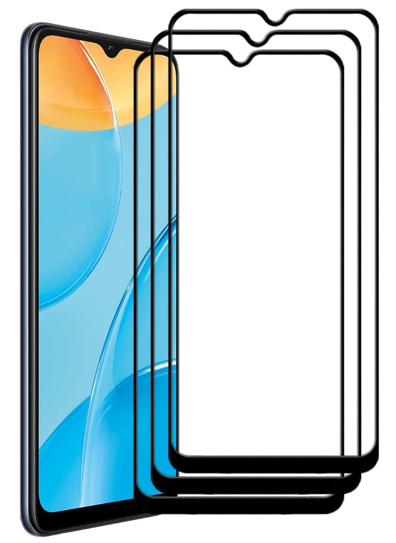 ACLIX 3 Pieces Antistatic ESD Dustproof Premium Quality High Definition Tempered Glass Screen Protector Designed For Oppo A15 - Image 1