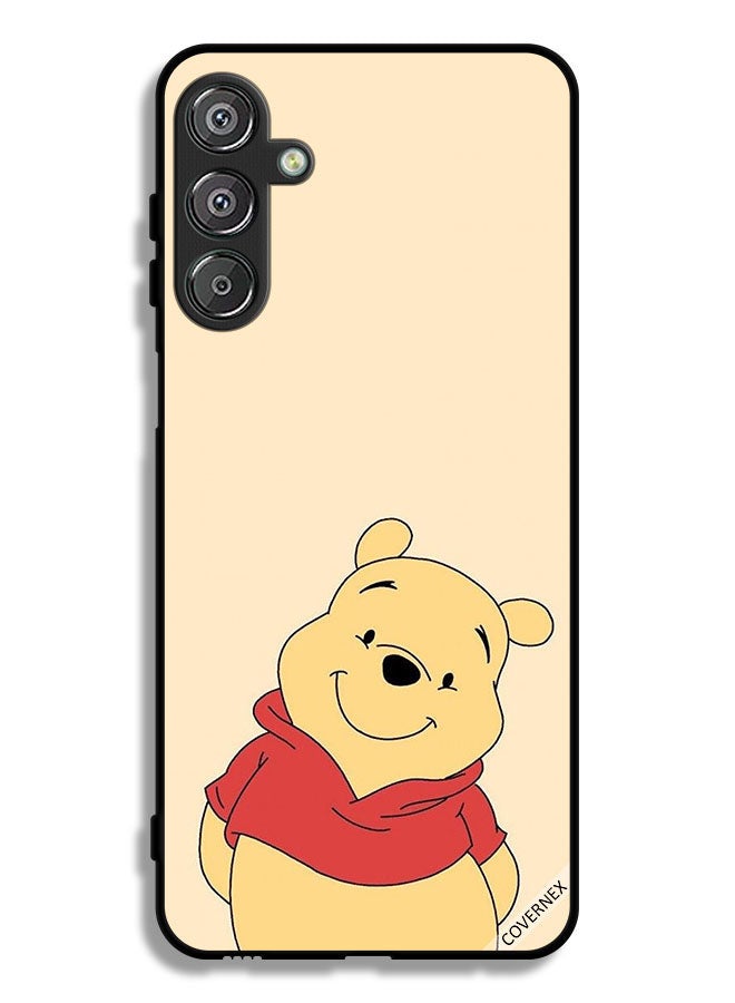 Covernex Samsung Galaxy M36 Protective Case Cover Bear In Happy Mode