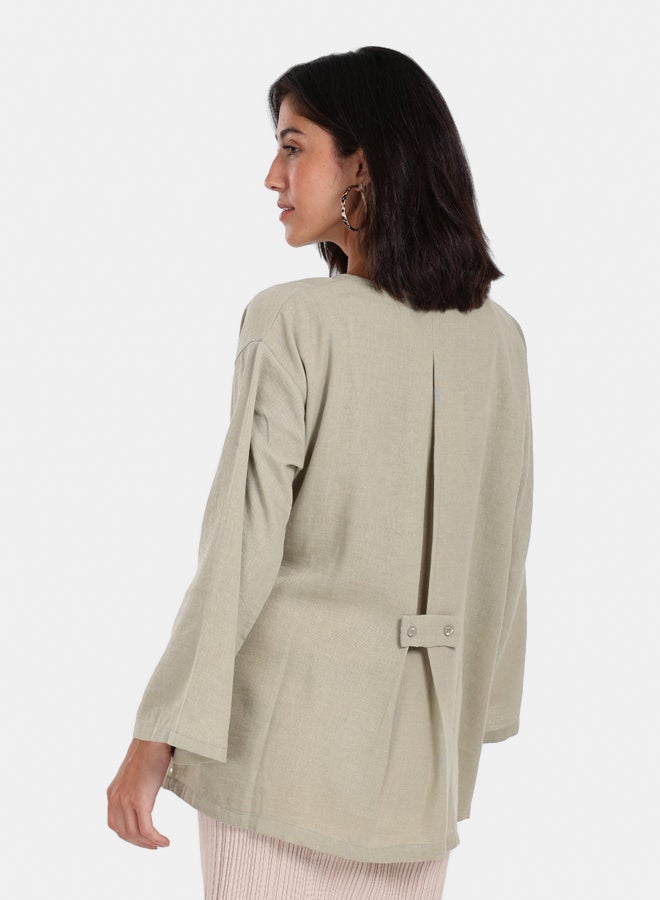 Clue Tencel Wrap Kimono  - Image 3