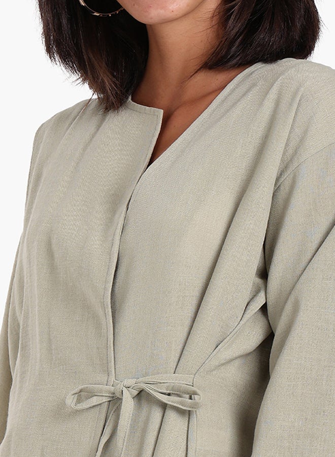 Clue Tencel Wrap Kimono  - Image 4