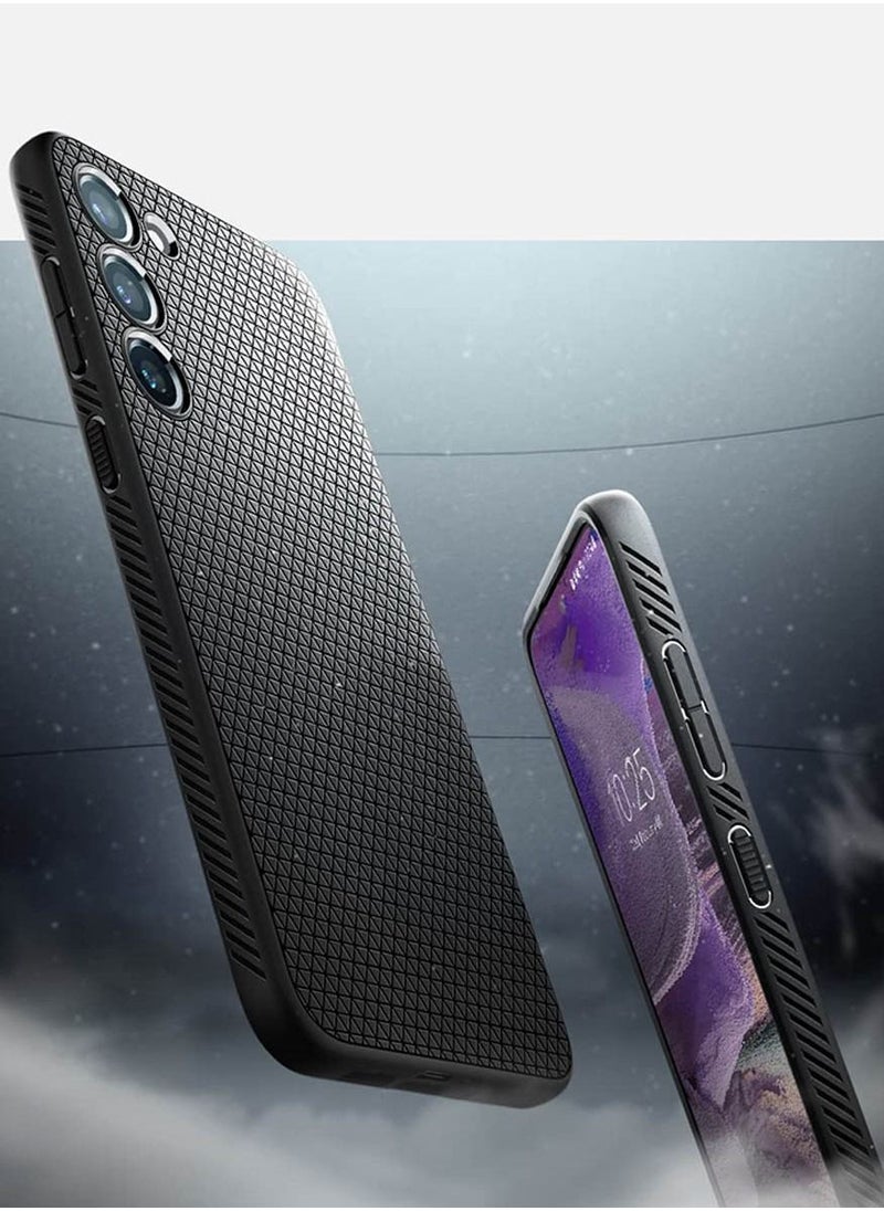 Spigen Liquid Air Samsung Galaxy S23 Case Cover - Matte Black  - Image 3