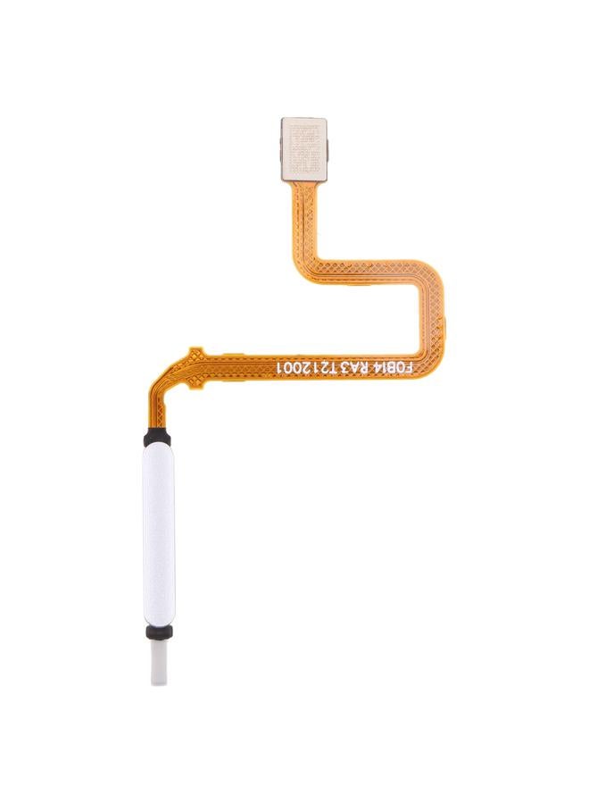 erorex For Xiaomi Redmi Note 10 Pro China 5G / Poco X3 GT Original Fingerprint Sensor Flex Cable (White) - Image 1