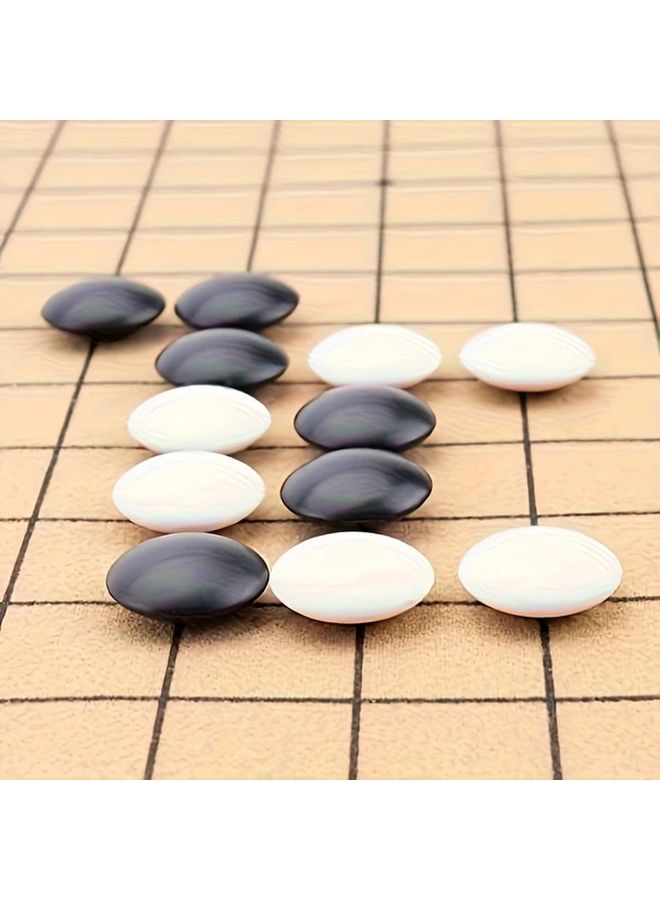 1pc Chinese Go Game Set With Folding Chessboard Classic Black And White Handmade Collectible Chess Pieces Preferred Holiday Gift - Image 5