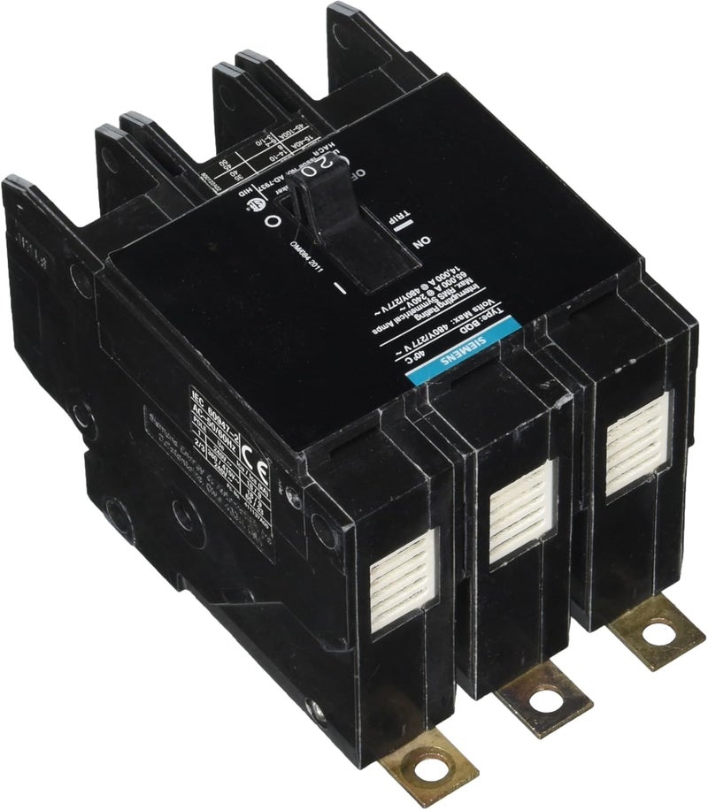 SIEMENS BQD320 20Amp Three Pole 480Y277V AC 14KAIC Bolt in Breaker - Image 2