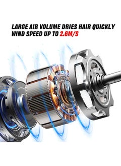 General Curling Iron, Rotating Hair Dryer Brush, 360 Rotating Hot Air Styler  - Image 3